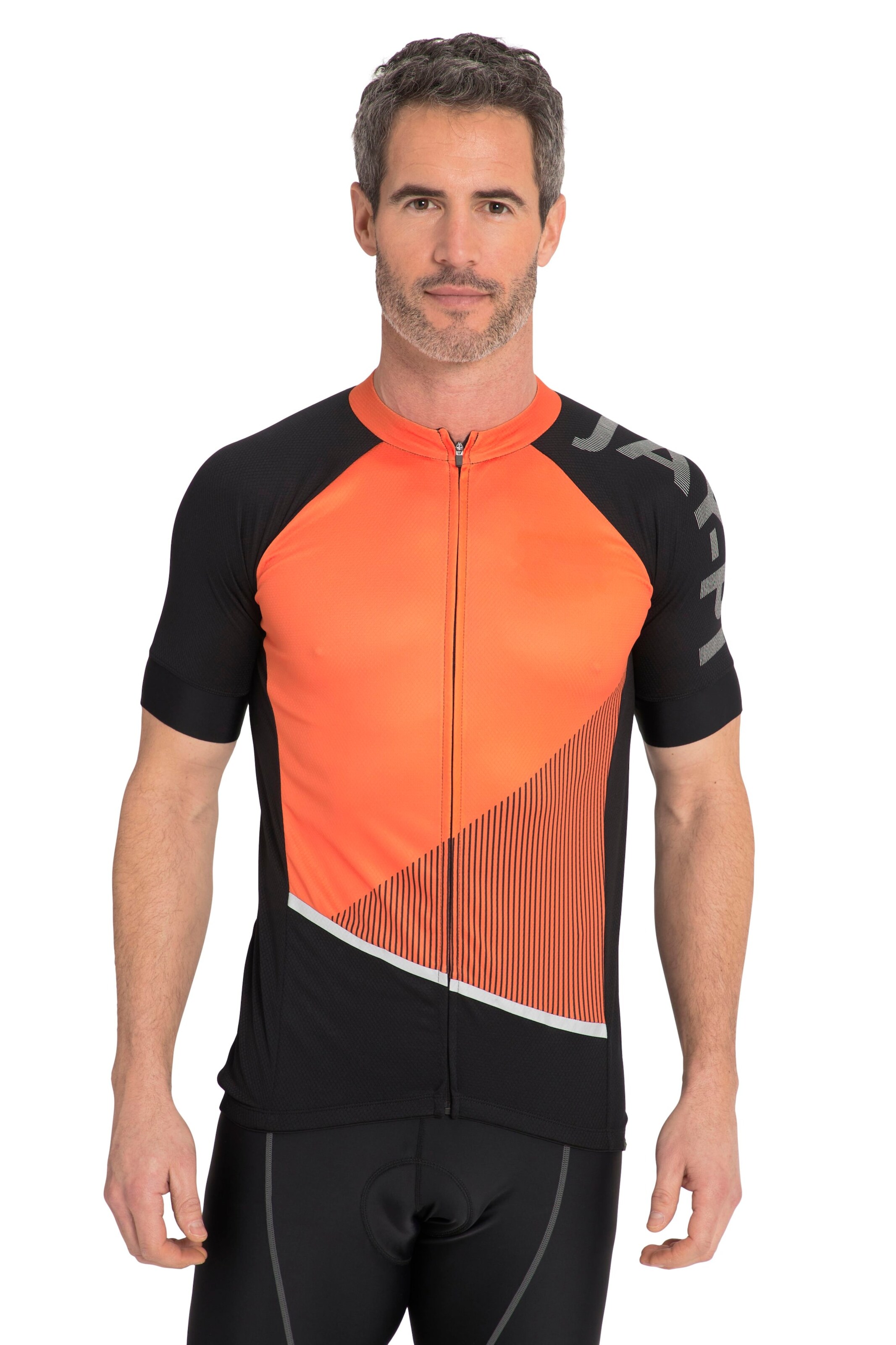 JAY-PI Trikot in Orange: Vorderseite