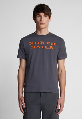 T-Shirt North Sails en gris : devant