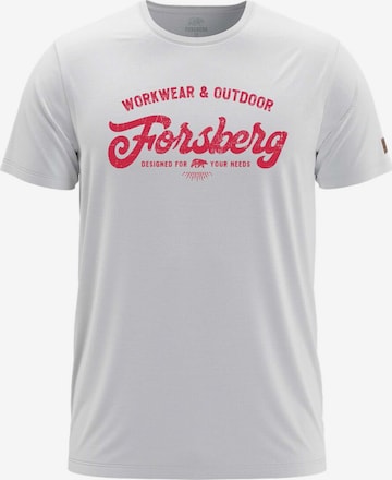 FORSBERG Shirt 'Överson' in White: front