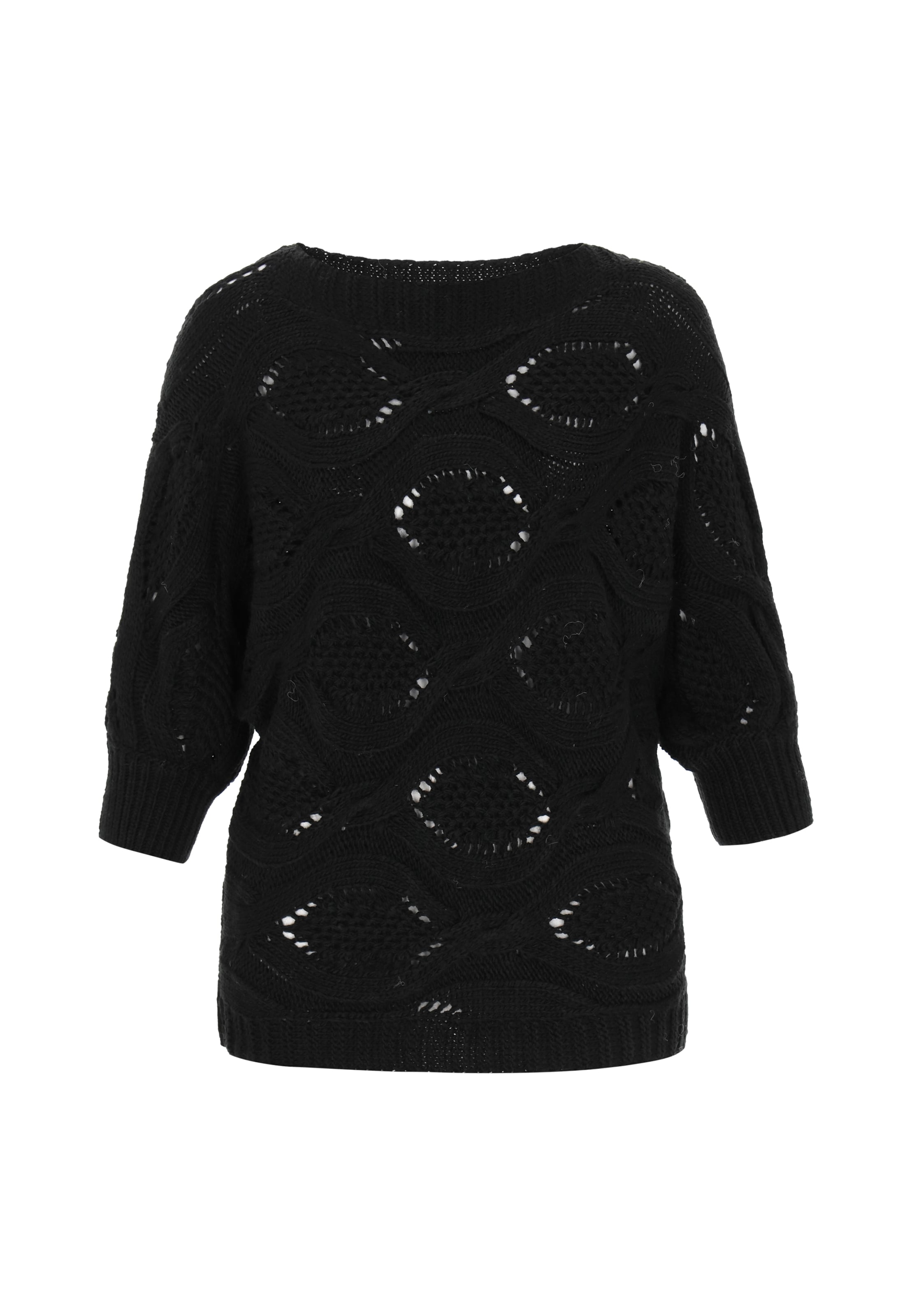 Usha Pullover in Schwarz: Vorderseite