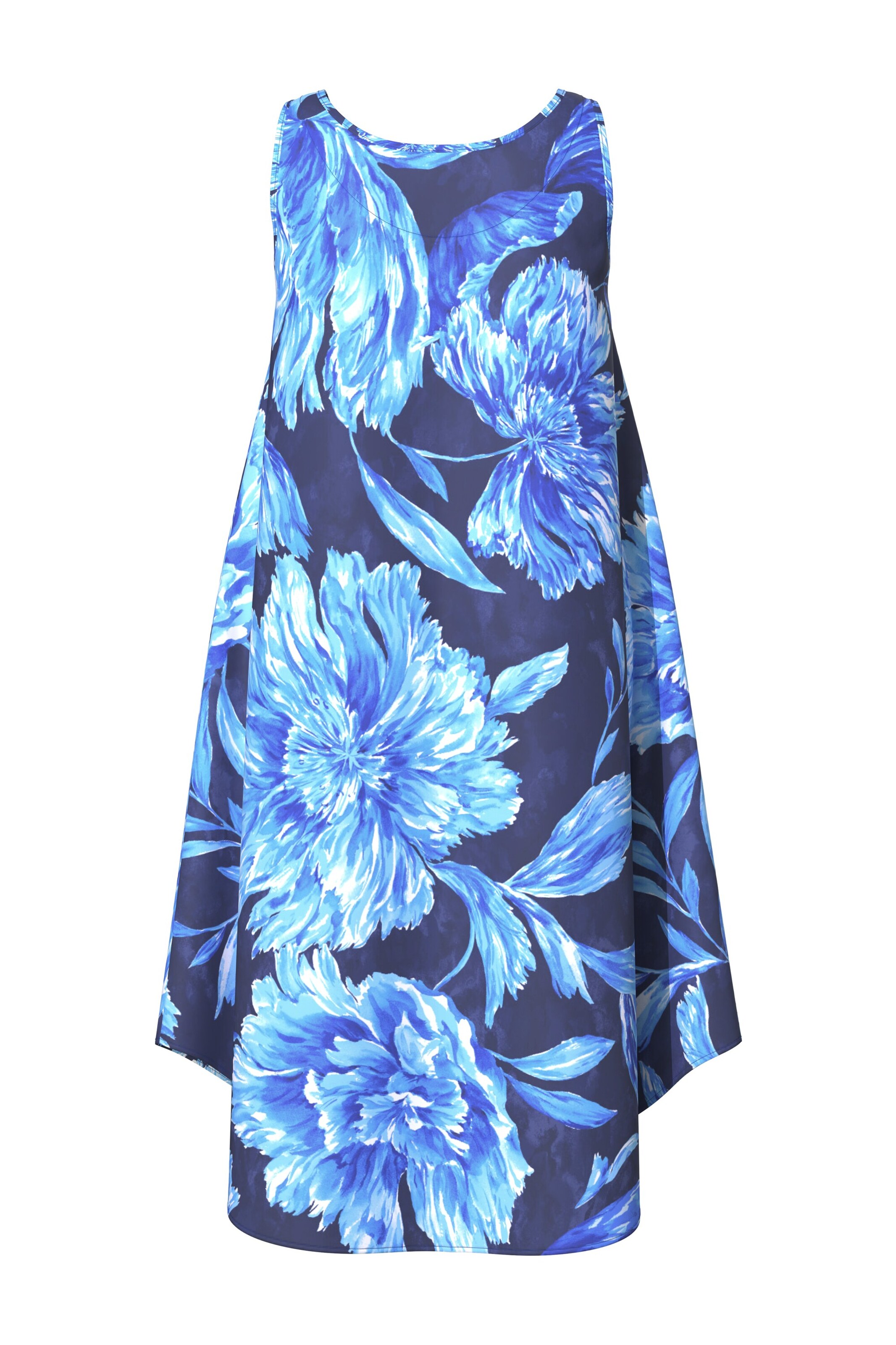 Ulla Popken Jurk in Blauw