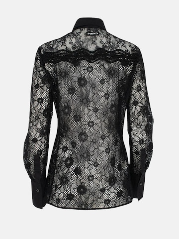 Camicia da donna 'PINKO COLINE CAMICIA PIZZO REBRODE CAMICIA' di PINKO in nero