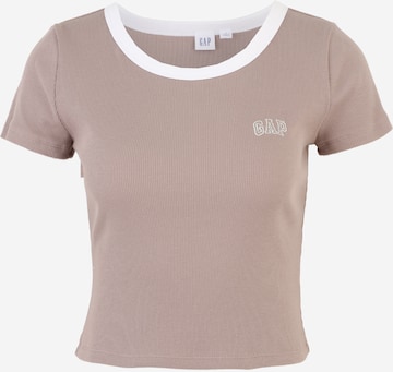 Maglietta di Gap Petite in beige: frontale