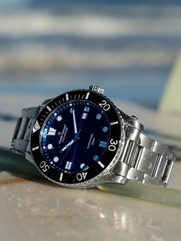 Claude Bernard Analog Watch 'Aquarider Automatic' in Blue