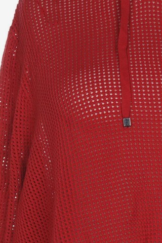 SAMOON Sweatshirt & Zip-Up Hoodie in 7XL in Red