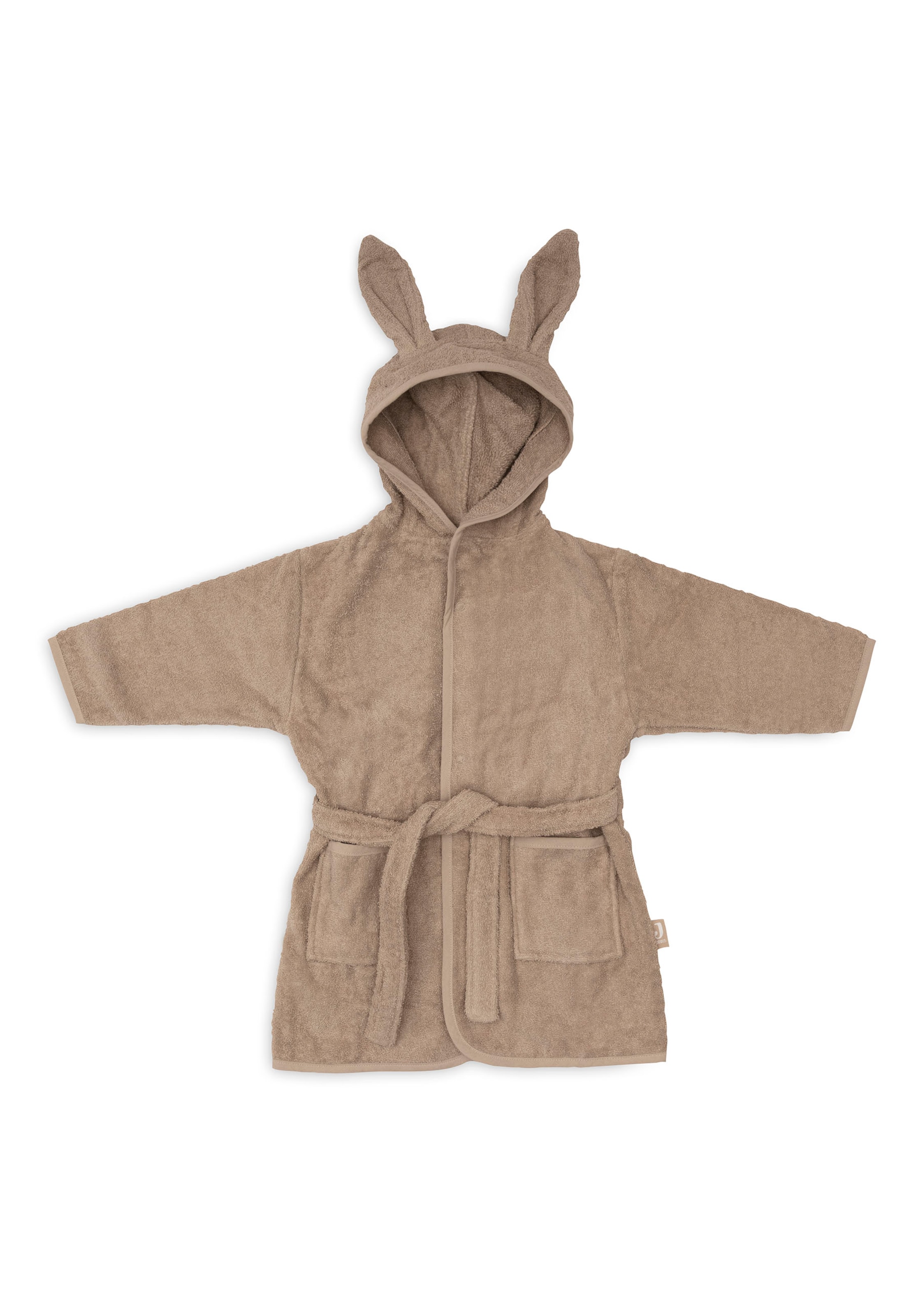 Peignoir Jollein en marron : devant
