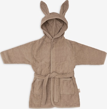 Peignoir Jollein en marron : devant