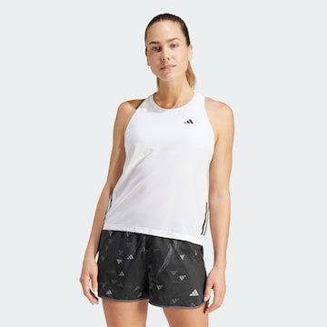 ADIDAS PERFORMANCE Sporttop 'Own The Run' in Wit: voorkant