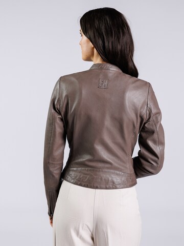 FREAKY NATION Between-season jacket 'Bea-FN' in Brown
