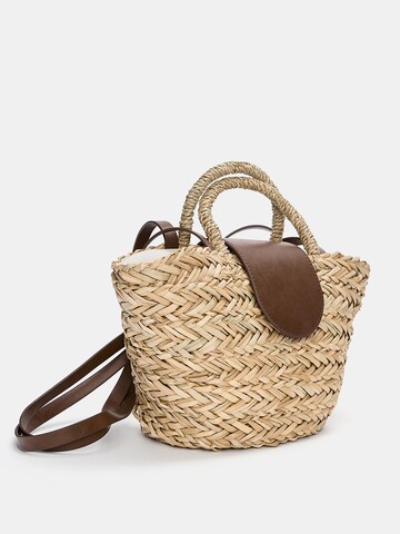 Pull&Bear Handtasche in Beige