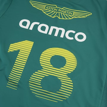 PUMA Functioneel shirt 'MARTIN ARAMCO F1® TEAM Replica' in Groen