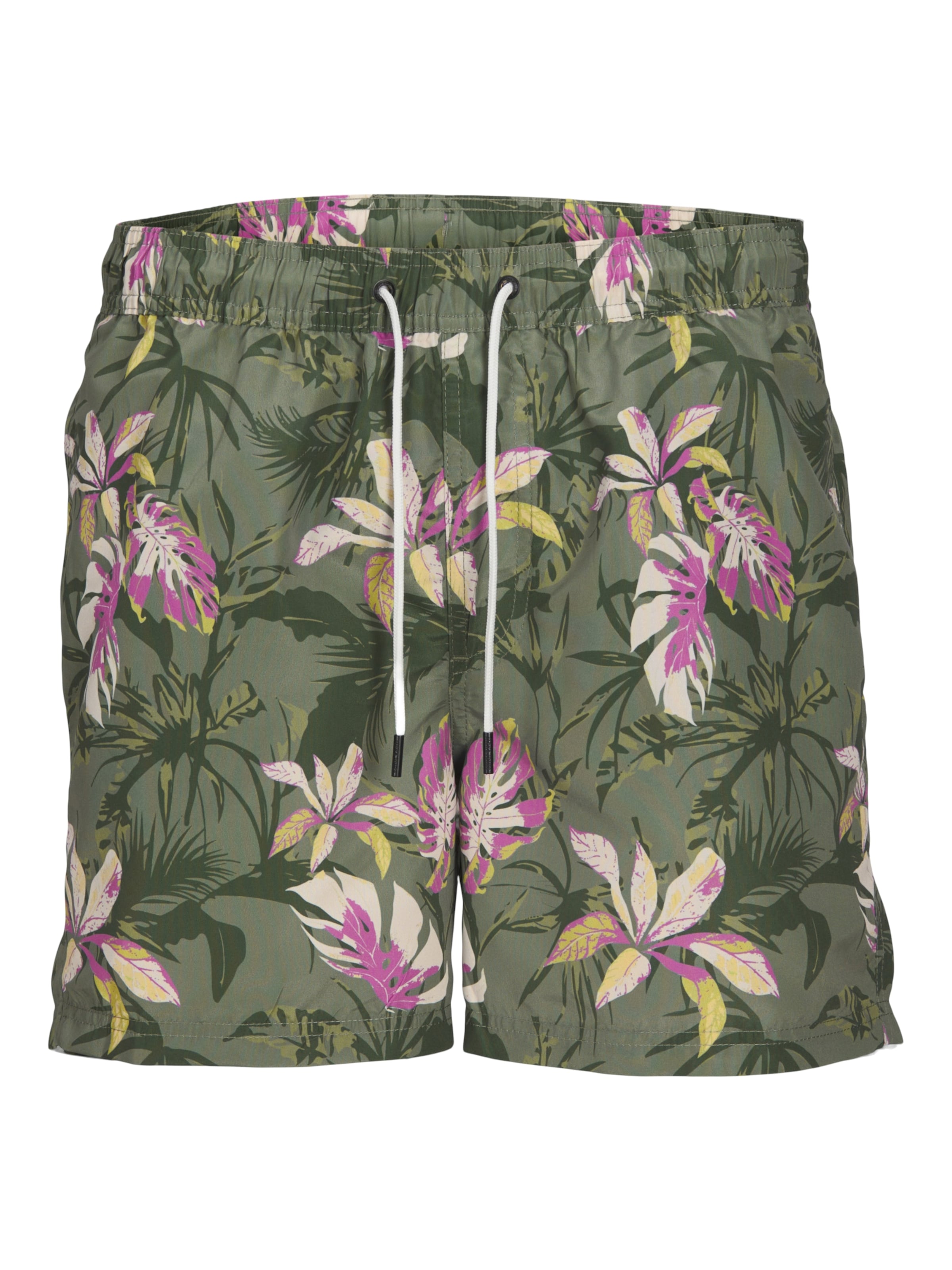 JACK & JONES Zwemshorts 'Fiji' in Groen: voorkant