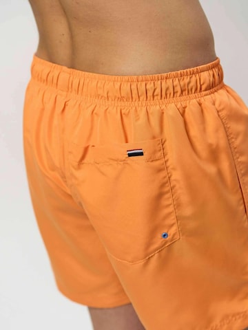 U.S. POLO ASSN. Zwemshorts ' UMALEXANDER ' in Oranje