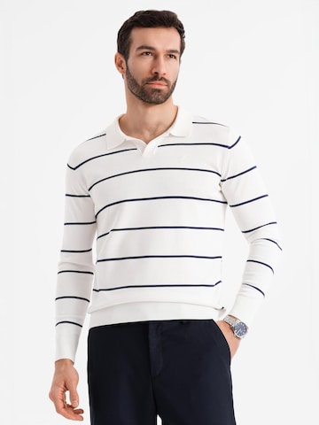 Ombre Shirt 'OM-POLS-0146' in Blue