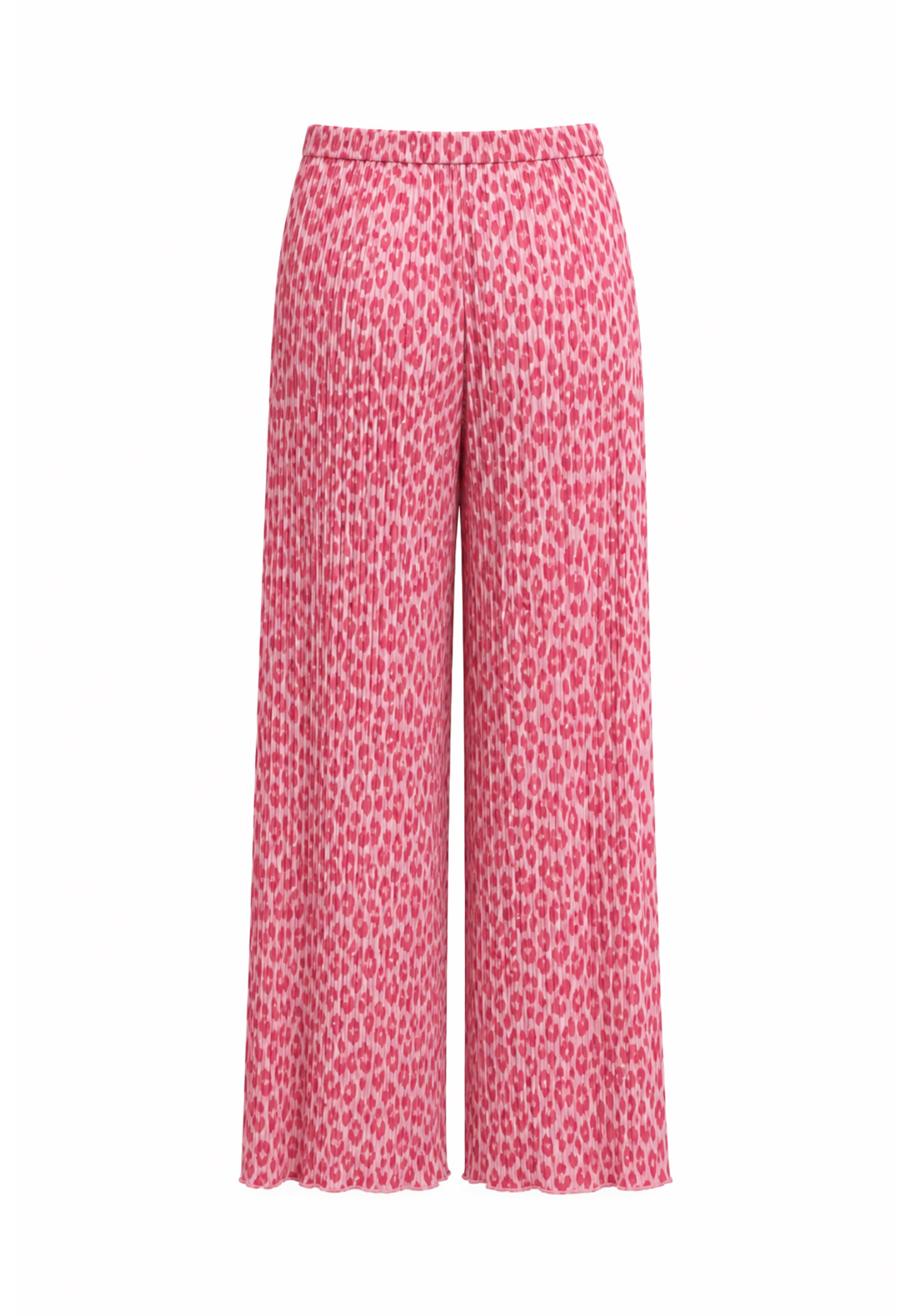 OH APRIL Zvonové kalhoty Kalhoty 'Kiera' – pink