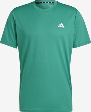 T-Shirt fonctionnel 'Train Essentials' ADIDAS PERFORMANCE en vert : devant