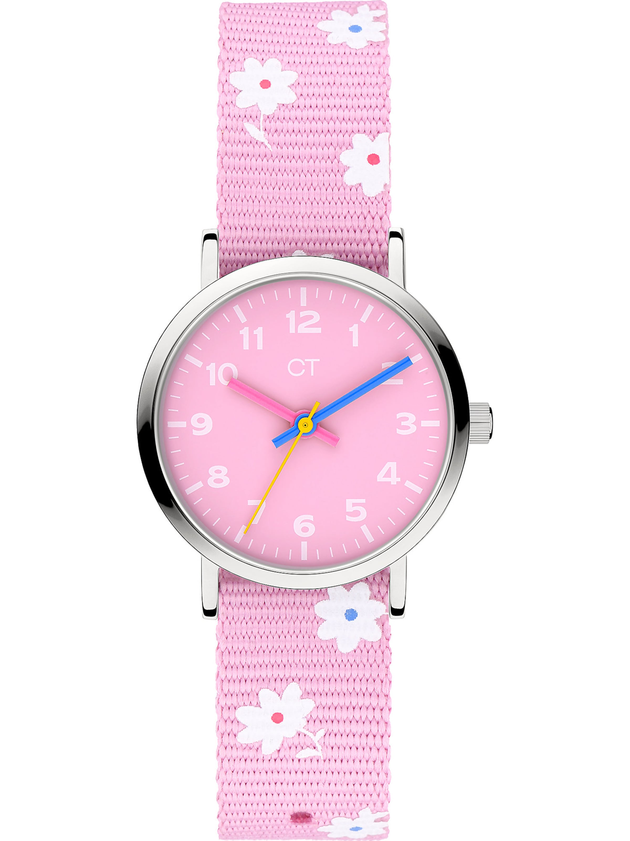 Cool Time Watch in Pink: front