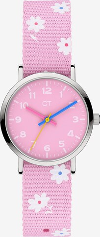 Cool Time Horloge in Roze: voorkant