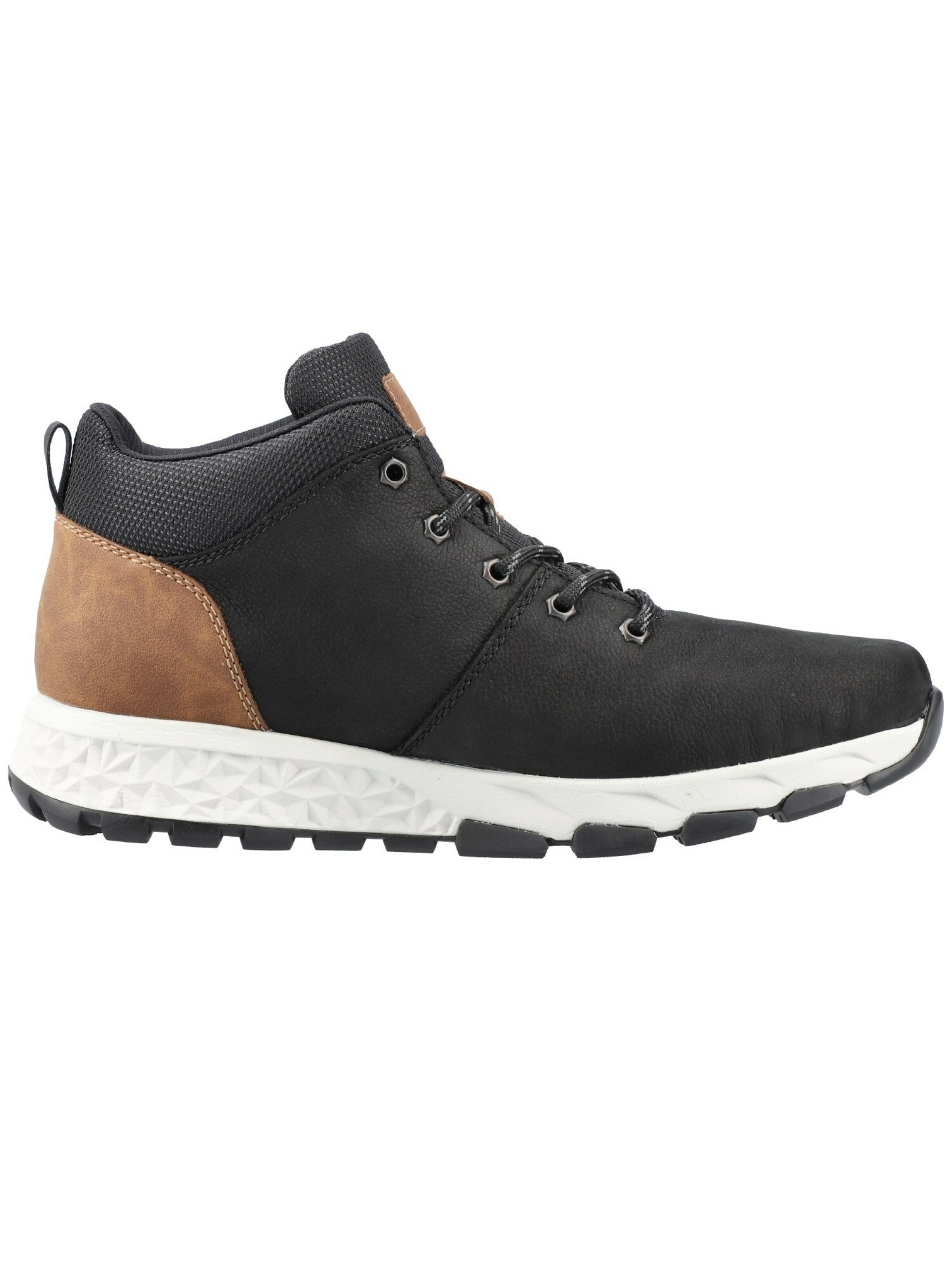 Bottines à lacets Rieker en noir