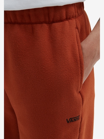 VANS Tapered Broek in Rood