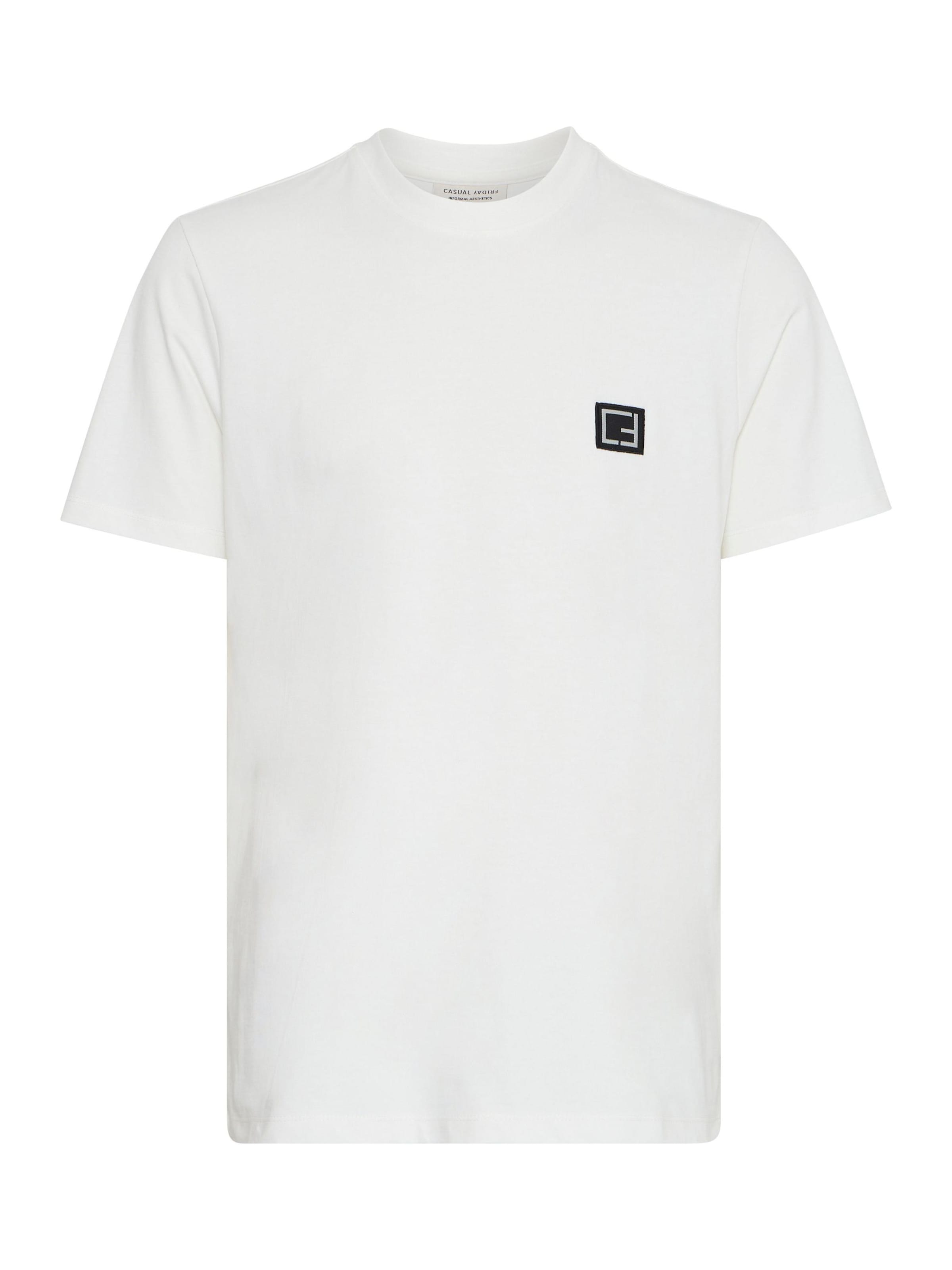 Casual Friday Shirt ' THOR' in Wit: voorkant