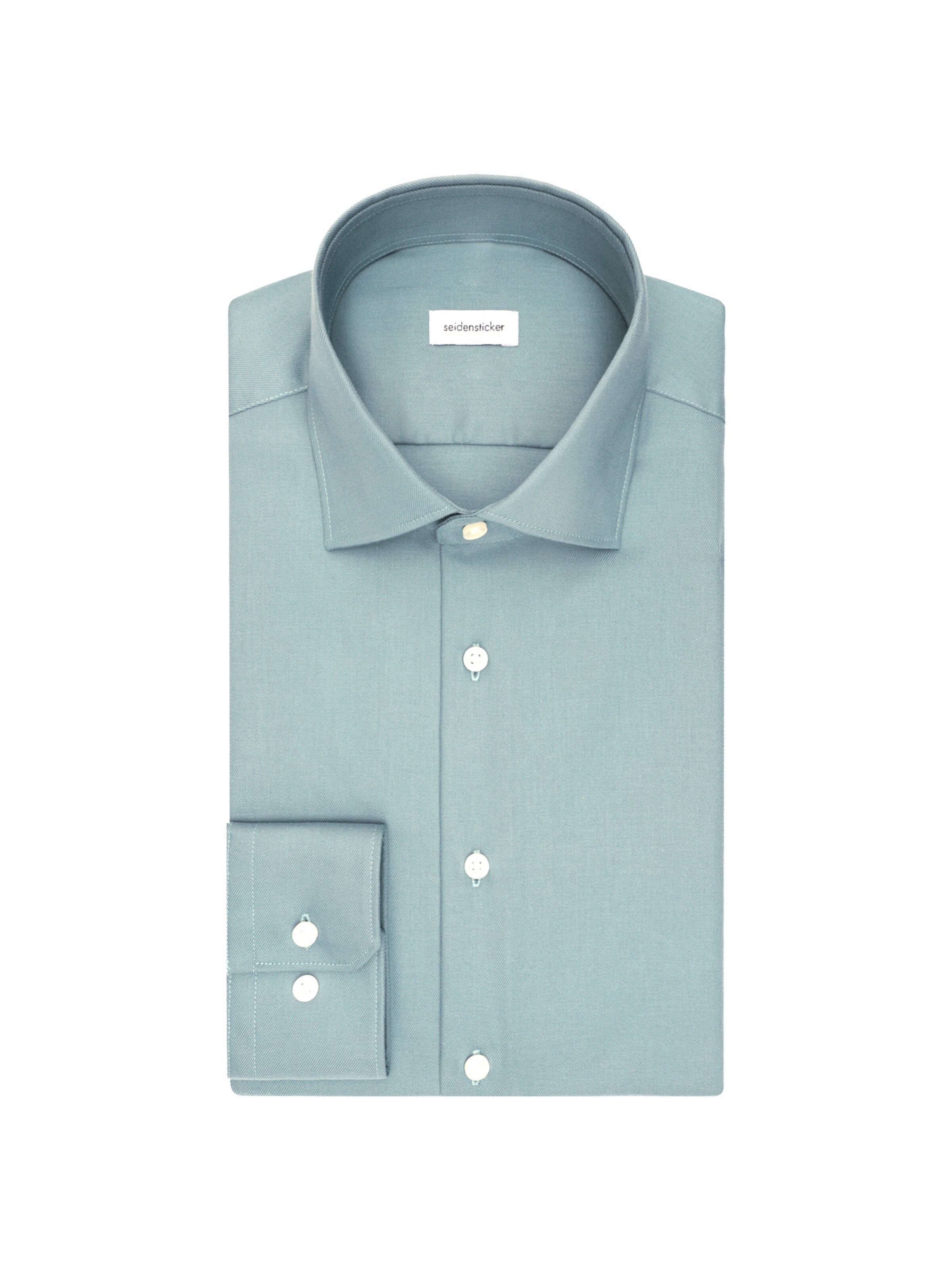 SEIDENSTICKER Slim Fit Businesshemd 'Smart Classics' in Grün