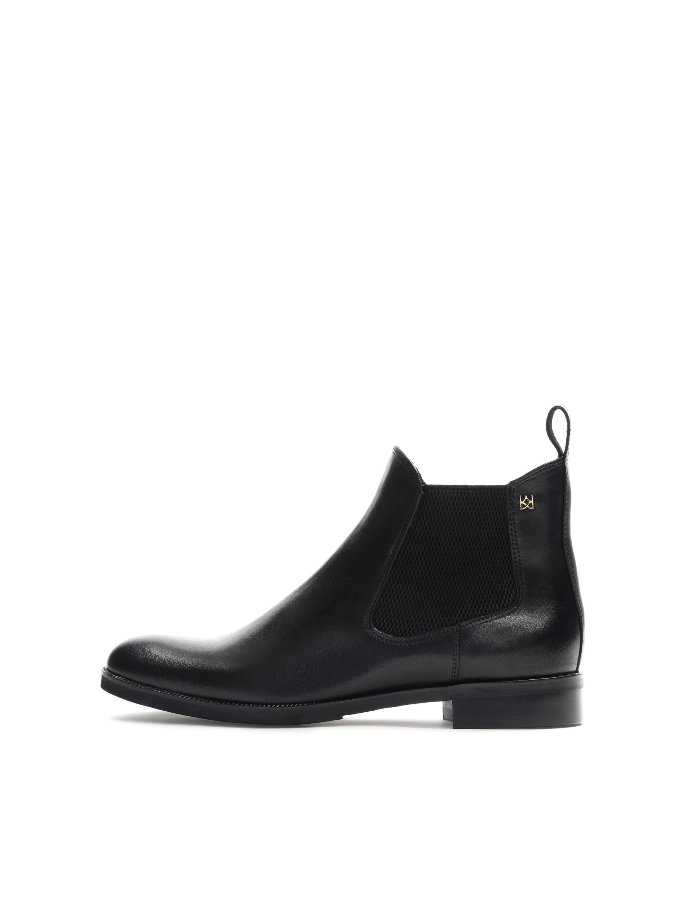 Chelsea Boots Kazar en noir : devant