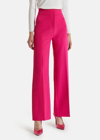 Nicowa Wide leg Pants 'Corino' in Pink: front