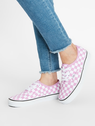 Baskets basses 'Authentic' VANS en rose