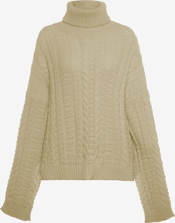 Pull-over paino en beige : devant