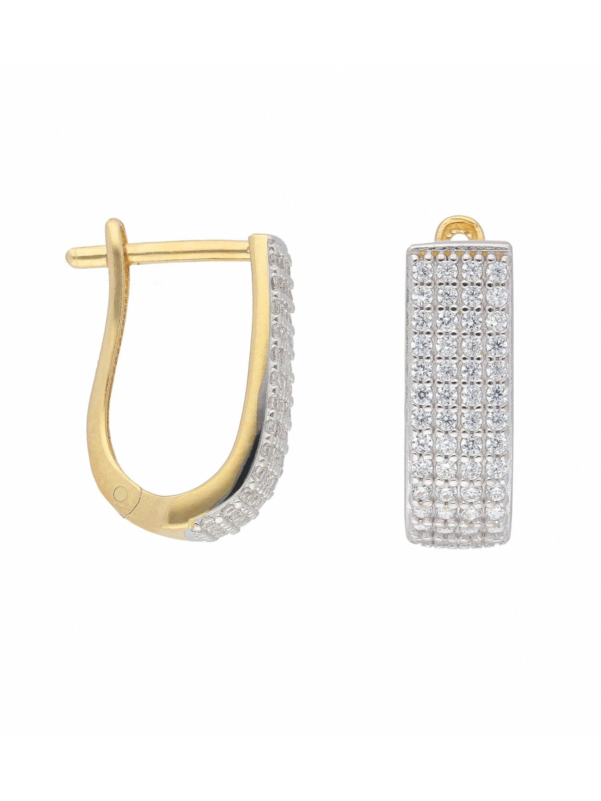 Adelia´s Earrings in Gold / Silver / Transparent, Item view