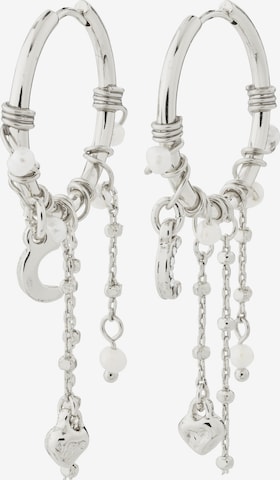 PilgrimNaušnice ' Arlet ' - srebro boja: prednji dio