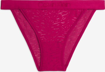 Calvin Klein UnderwearSlip - roza boja: prednji dio