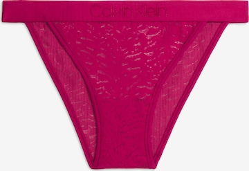 Calvin Klein Underwear Трусы-слипы в Ярко-розовый: спереди