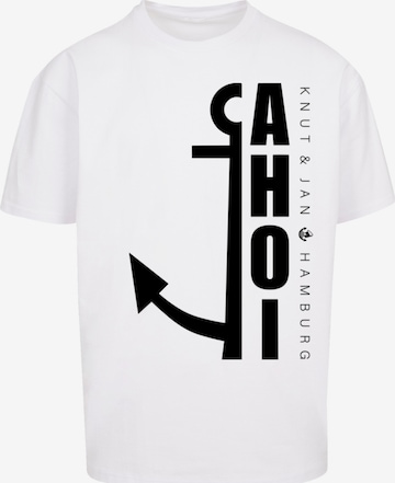 F4NT4STIC Shirt in Wit: voorkant