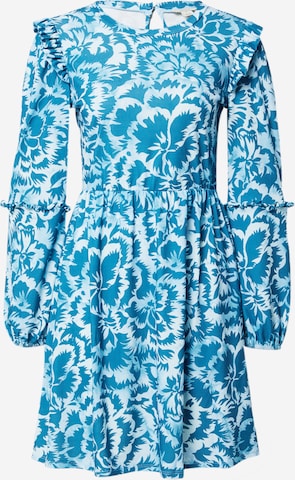 Robe Oasis en bleu : devant