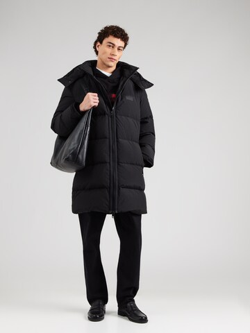 HUGO Winterjas 'Magnuso2541' in Zwart: voorkant