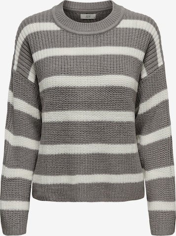 JDY Sweater 'JUSTY' in Grey: front