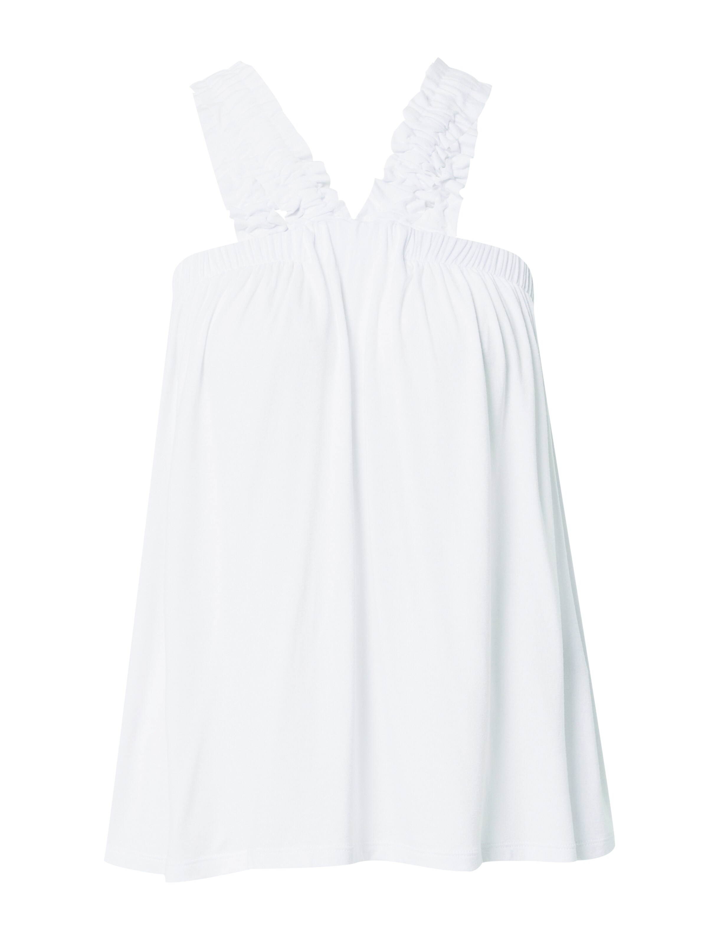 UNITED COLORS OF BENETTON Top in Wit: voorkant