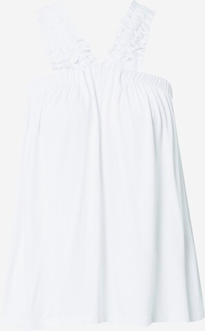 UNITED COLORS OF BENETTON Top in White: front