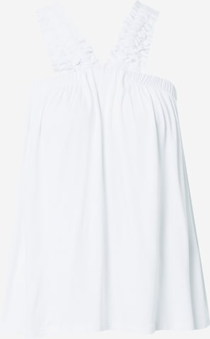 UNITED COLORS OF BENETTON - Top em branco: frente