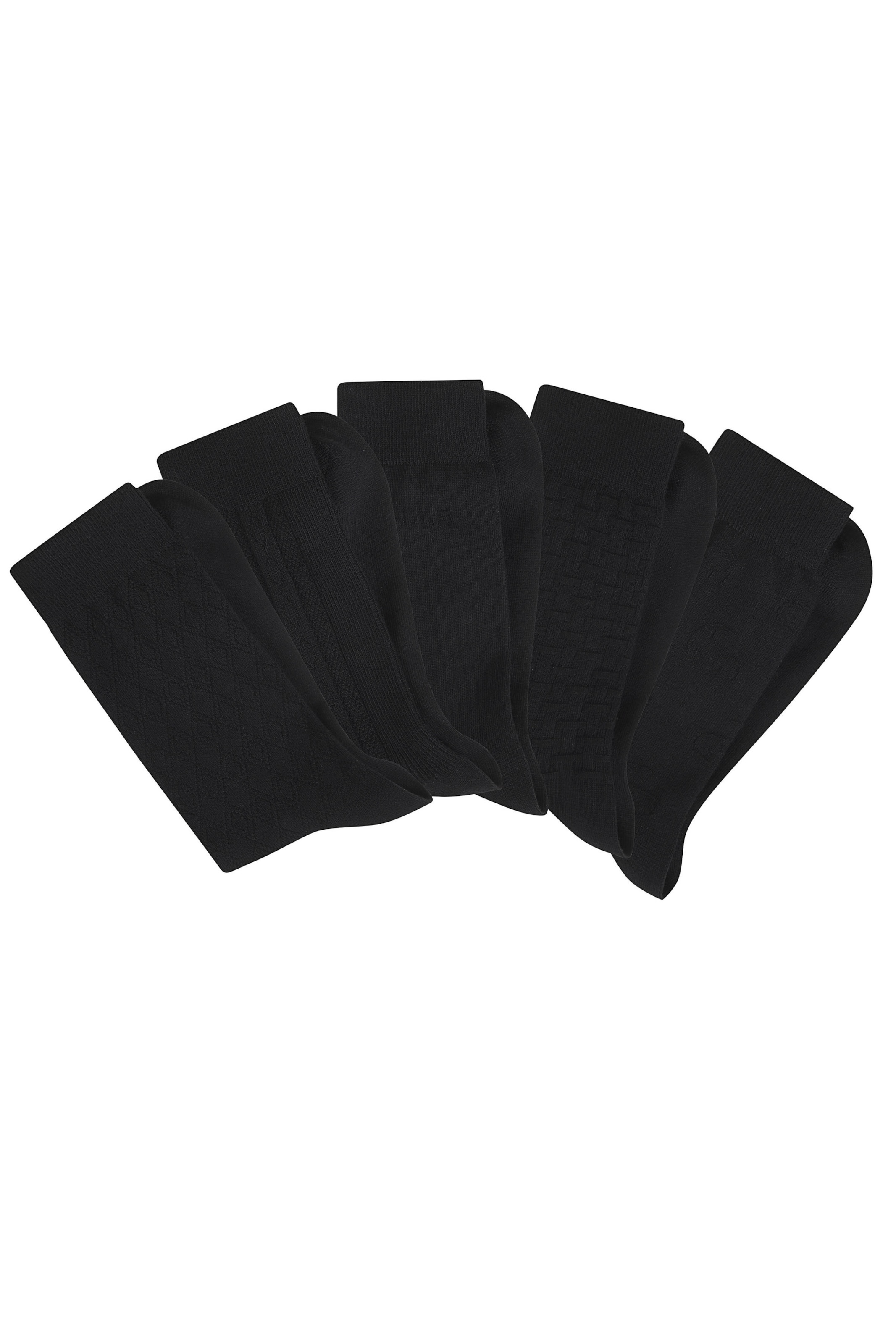 H.I.S Socks in Black: front