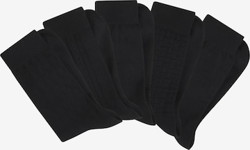 H.I.S Socks in Black: front