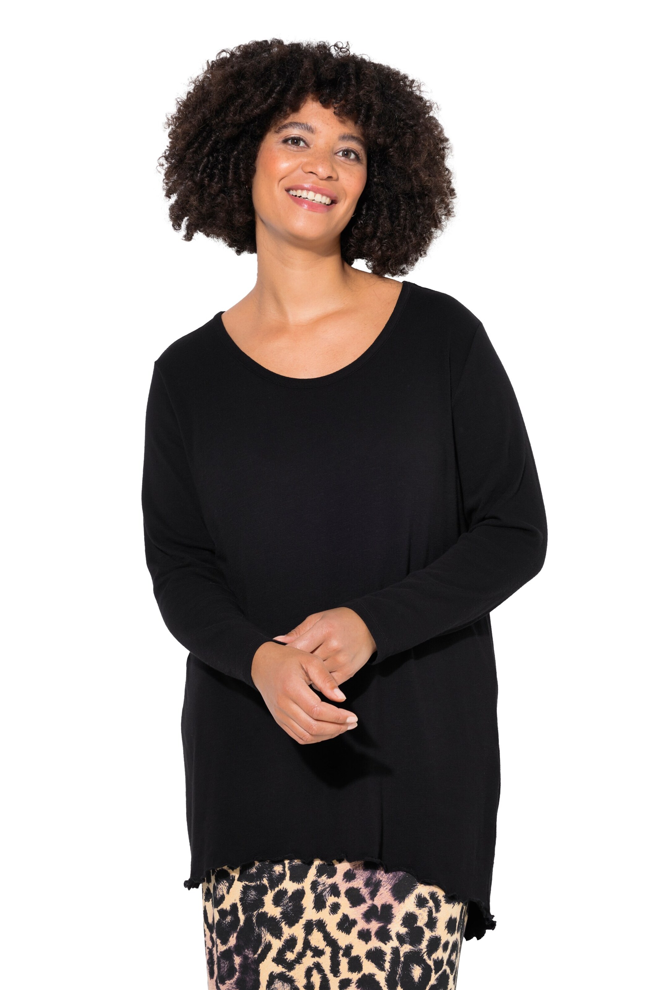 Angel of Style Shirt in Zwart: voorkant