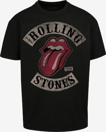 F4NT4STIC Shirt 'The Rolling Stones Tour '78 ' in Black: front