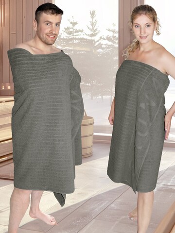 Lashuma Towel 'Kopenhagen' in Grey: front