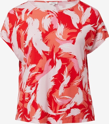 T-shirt s.Oliver en rouge : devant