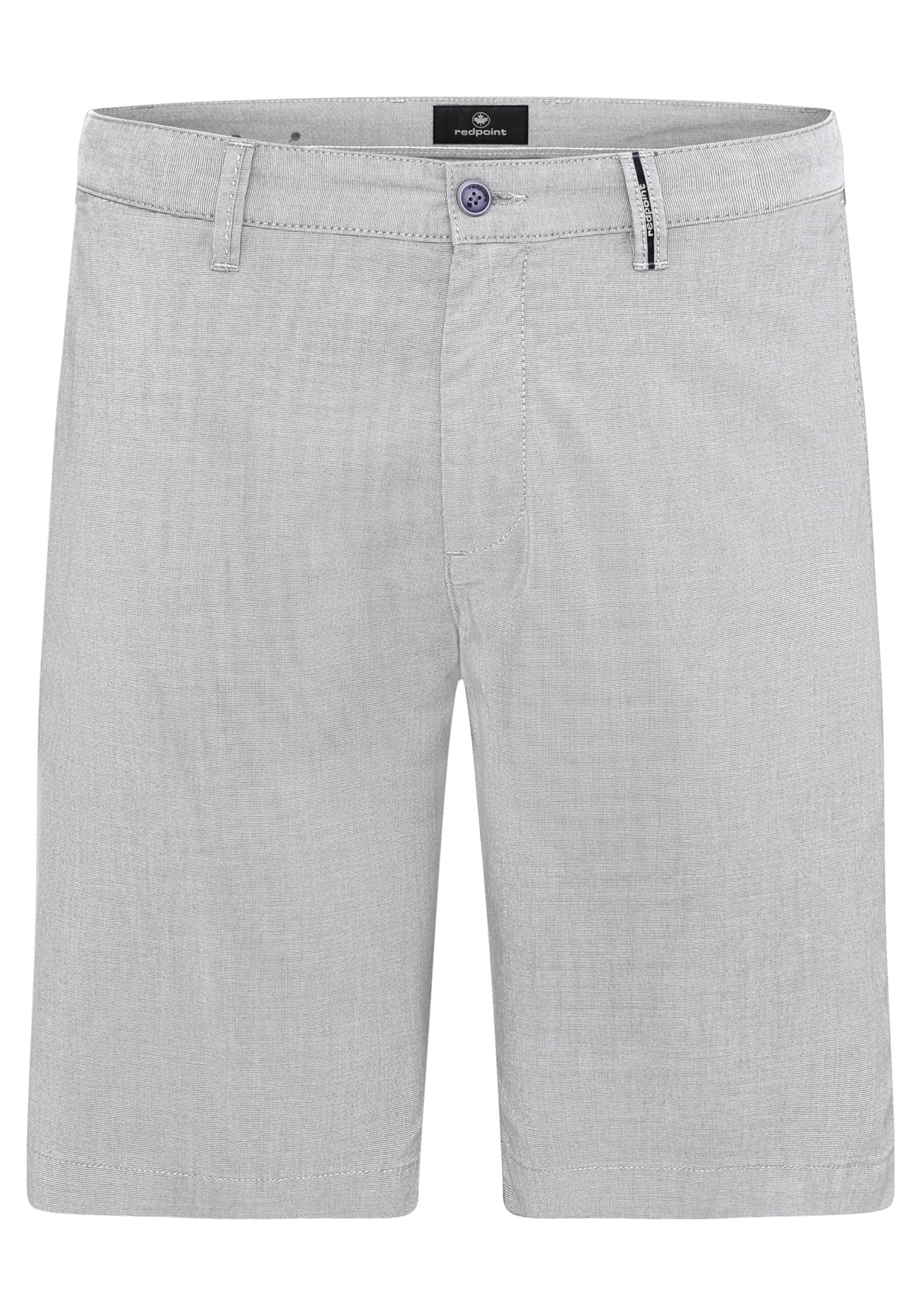 REDPOINT Slim fit Chino Pants in Grey: front