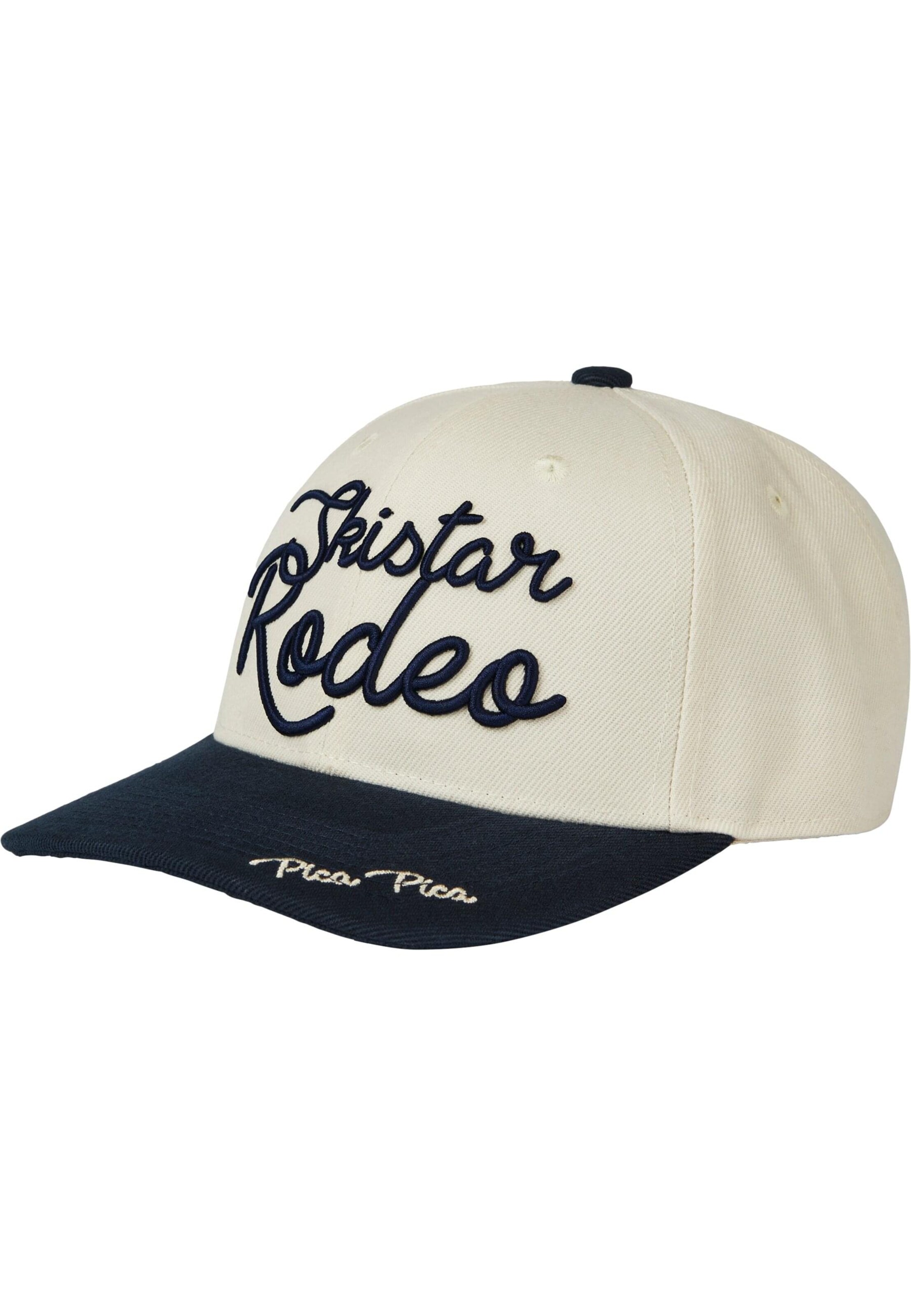 Pica Pica Cap in Weiß: Vorderseite