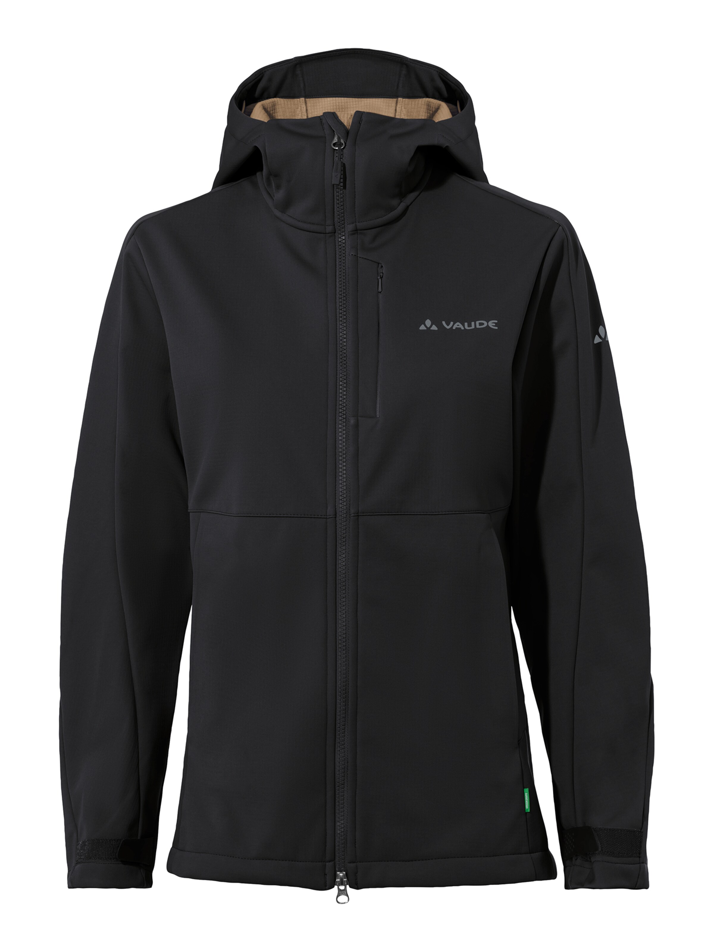 VAUDE Sportjacke 'Elope II ' in Schwarz: Vorderseite